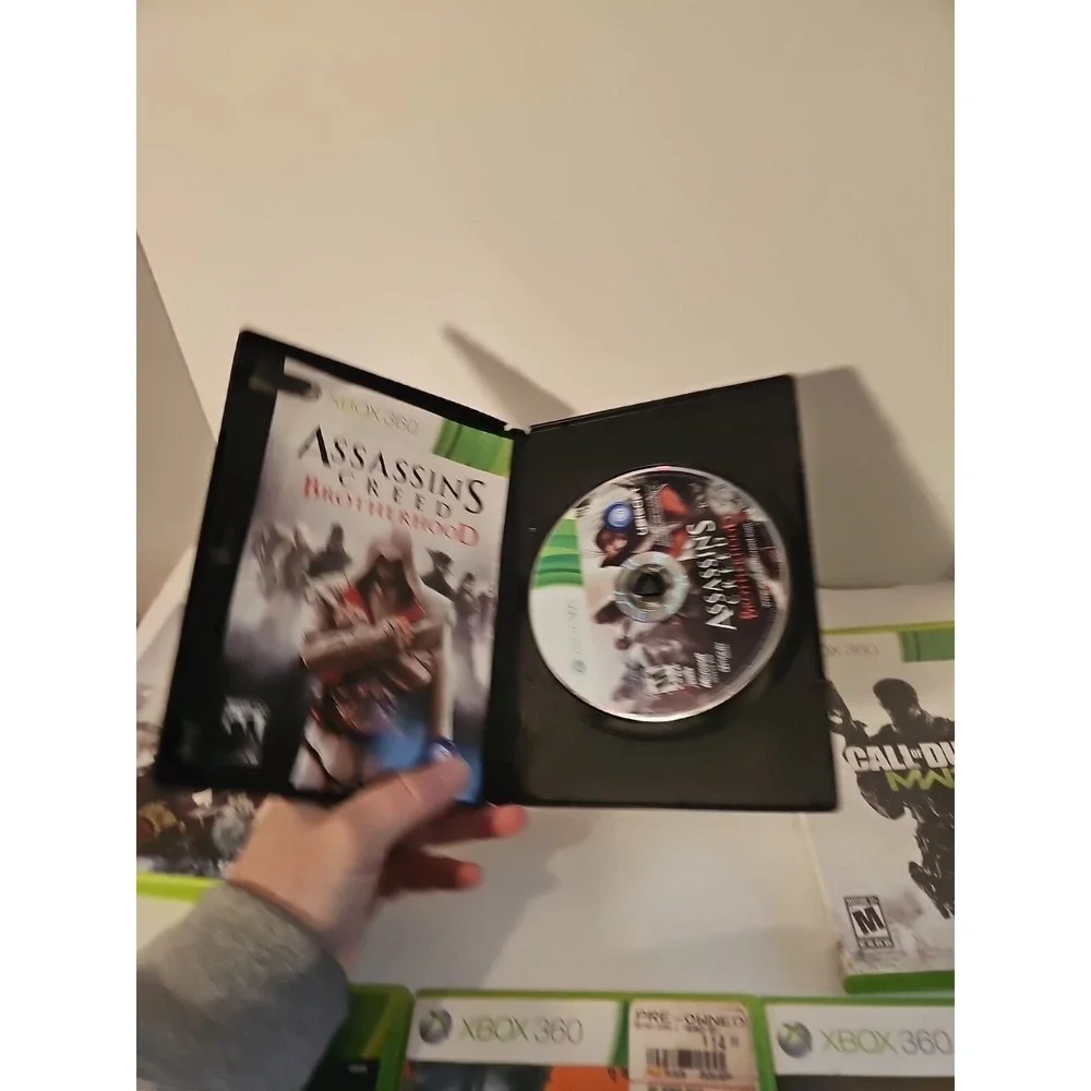 Lot Of 6 Xbox360‎ Games Borderlands Fable Darksider Assassin's Cree Call Of Duty